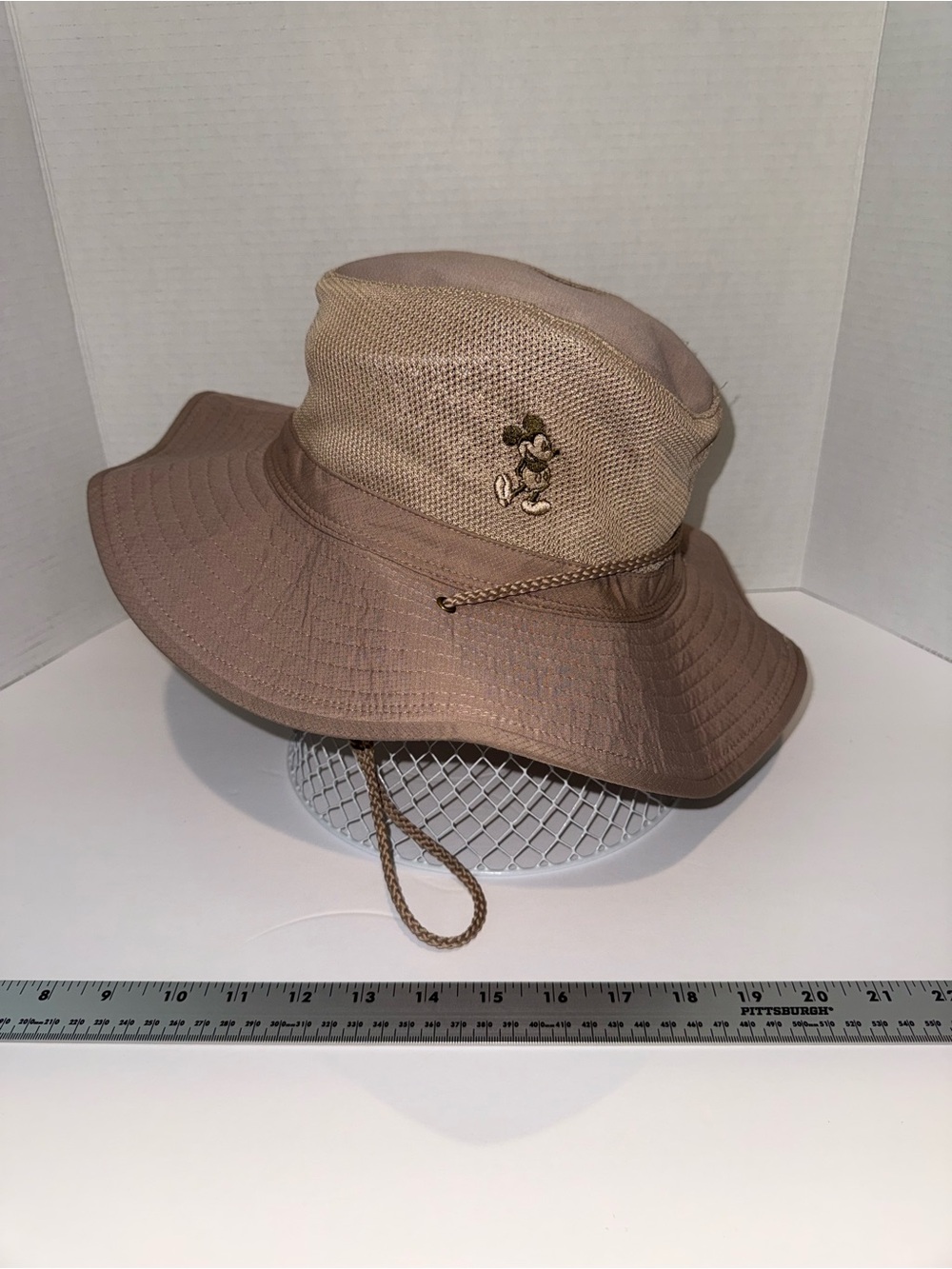 Disney Parks Mickey Mouse Safari Sun Hat Adult 57–61 cm Khaki Bucket Hat